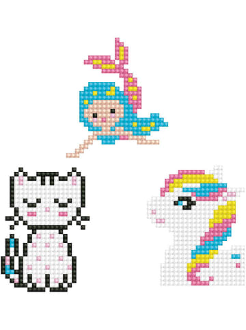 DIAMOND DOTZ Creativiteitsset "Diamond Painting Kat Zeemeermin Pony" - vanaf 6 jaar