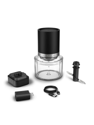 KitchenAid Top-Down-Zerkleinerer "5KTCR350BM" in Schwarz