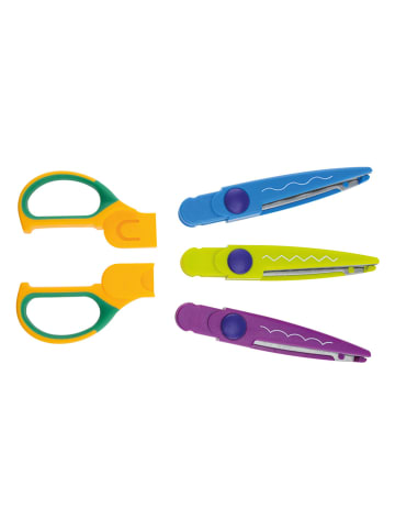 BLS 3-in-1 kartelschaar meerkleurig