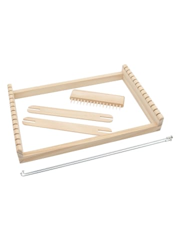 BLS 2-delige weefgetouw "Profi" beige