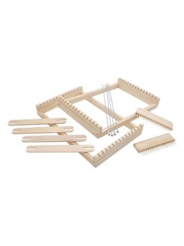 BLS 2-delige weefgetouw "Profi" beige