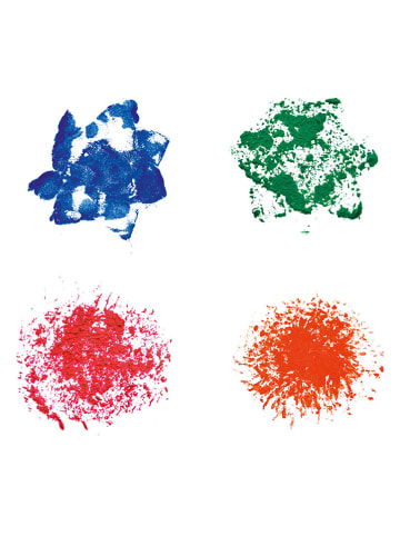 BLS 4er-Set: Kreativpinsel "A" in Bunt