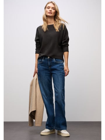 Street One Sweter w kolorze czarnym