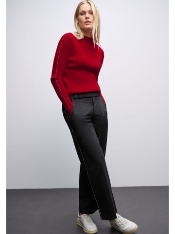 Street One Sweter w kolorze czerwonym