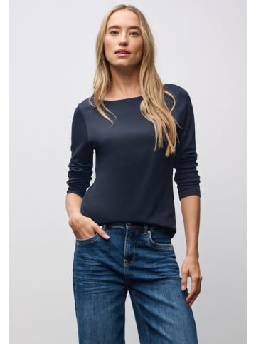 Street One Longsleeve in Dunkelblau