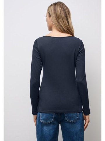 Street One Longsleeve donkerblauw