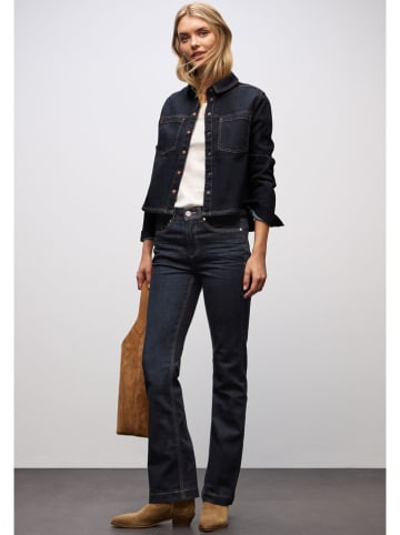 Street One Spijkerbroek - bootcut fit - donkerblauw