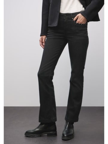 Street One Spijkerbroek - bootcut fit - zwart