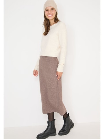 Cecil Gebreide rok beige