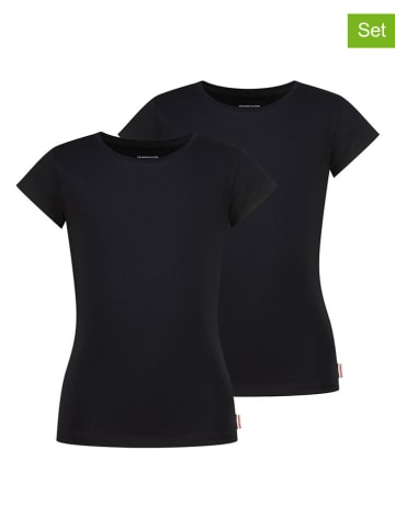 Vingino 2er Set: Shirts in Schwarz