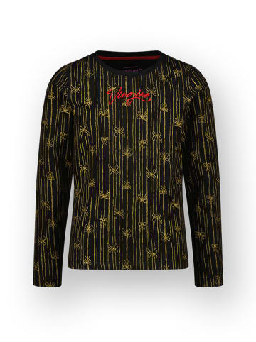 Vingino Pyjama in Schwarz/ Gelb