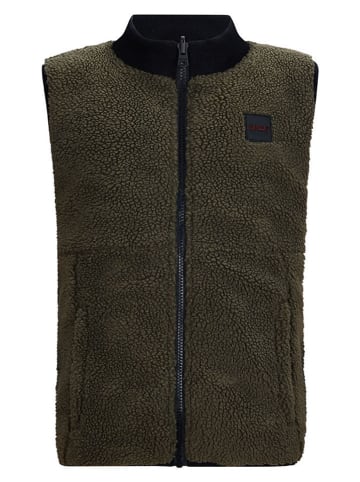 Retour Omkeerbare bodywarmer "Boris" zwart/kaki