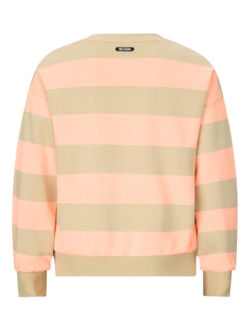 Retour Sweatshirt "Tissa" in Beige/ Rosa