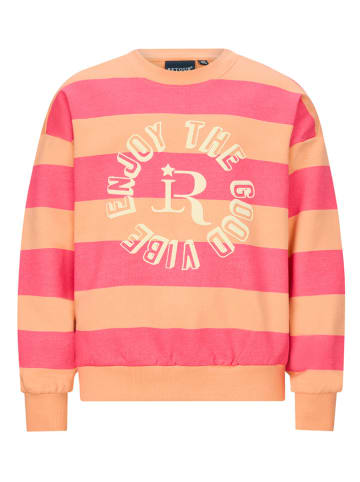 Retour Sweatshirt "Tissa" in Pink/ Orange