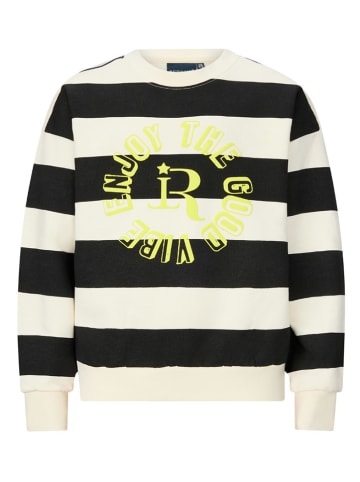 Retour Sweatshirt "Tissa" in Creme/ Schwarz