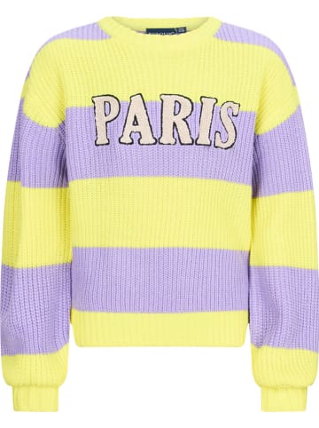 Retour Pullover "Adar" in Gelb/ Lila