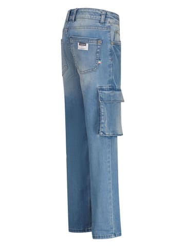 Vingino Cargojeans - Regular fit - in Hellblau