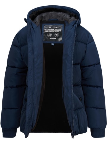 Retour Doorgestikte jas "Alrik" blauw