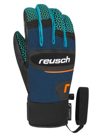 Reusch Rękawiczki funkcyjne "Dragon" w kolorze granatowym