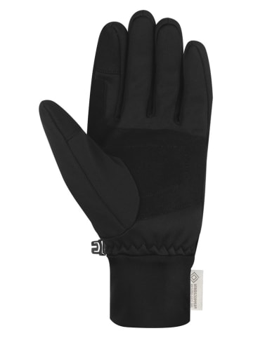 Reusch Rękawiczki narciarskie "Vesper WINDSTOPPER® TOUCH-TEC" w kolorze czarnym