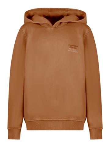 Cars Hoodie "Northan" in Hellbraun