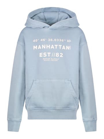 Cars Hoodie "North" in Blaugrau