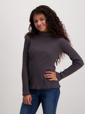 Cars Longsleeve "Rose" in Anthrazit