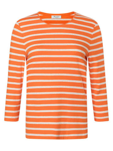 Maerz Muenchen Longsleeve in Orange/ Beige