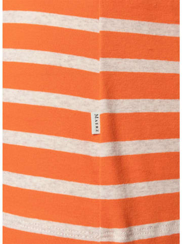 Maerz Muenchen Longsleeve in Orange/ Beige