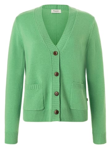 Maerz Muenchen Wollcardigan in Grün
