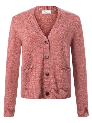 Maerz Muenchen Wollen vest rood/lichtroze