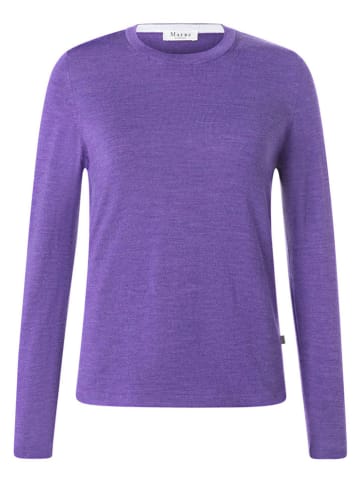 Maerz Muenchen Wollpullover in Lila