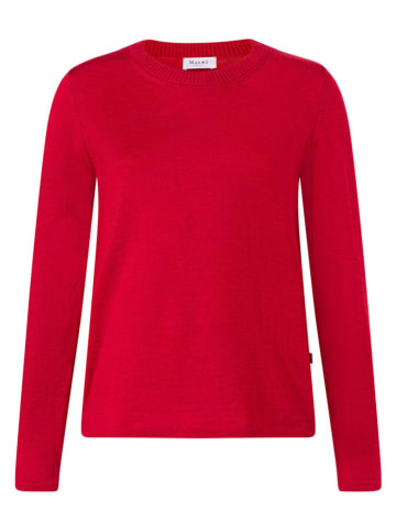 Maerz Muenchen Wollpullover in Rot
