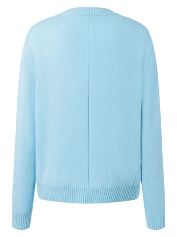 Maerz Muenchen Wollpullover in Hellblau