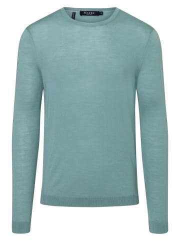 Maerz Muenchen Wollpullover in Blau