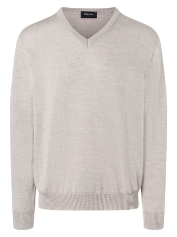 Maerz Muenchen Wollpullover in Hellgrau
