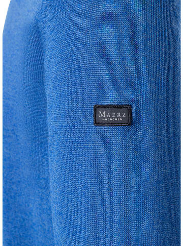 Maerz Muenchen Wollpullover in Blau