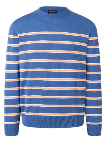 Maerz Muenchen Wollpullover in Blau