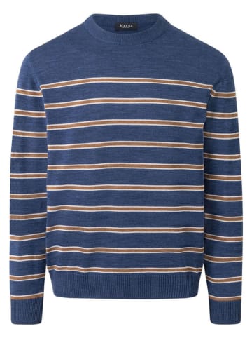 Maerz Muenchen Wollen trui donkerblauw