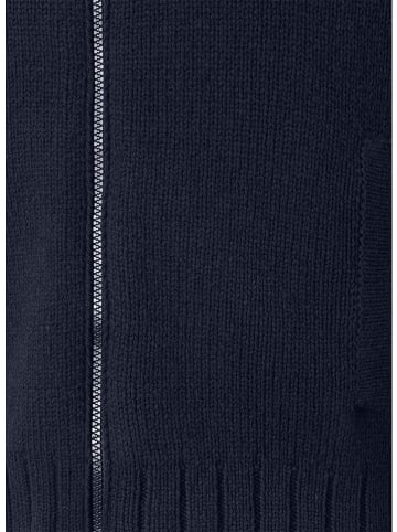 Maerz Muenchen Wollcardigan in Dunkelblau