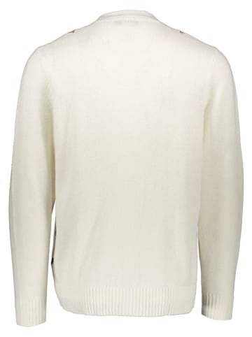 Maerz Muenchen Cardigan in Creme/ Hellbraun