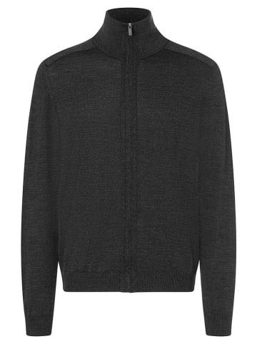 Maerz Muenchen Wollcardigan in Anthrazit