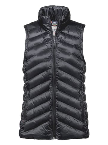 DOLOMITE Kamizelka pikowana "Gardena" w kolorze czarnym