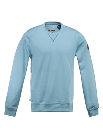DOLOMITE Fleecelongsleeve in Blau