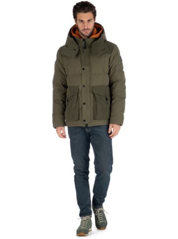 DOLOMITE Daunenjacke "Karakorum" in Khaki