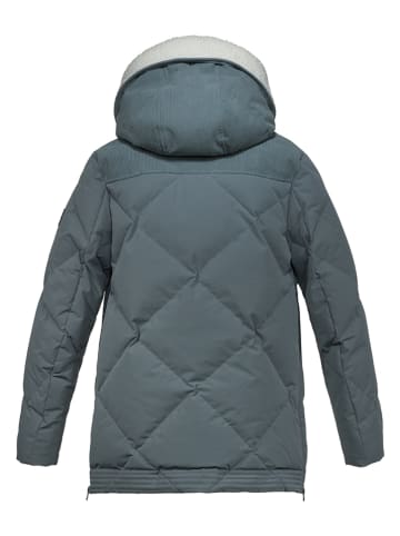 DOLOMITE Kurtka puchowa "Karakorum" w kolorze niebieskim