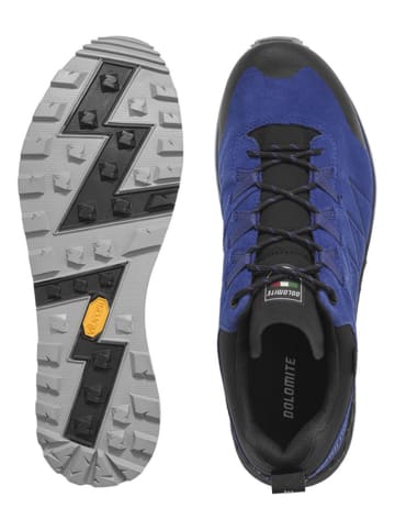 DOLOMITE Skórzane buty trekkingowe "Croda Nera GTX" w kolorze niebieskim