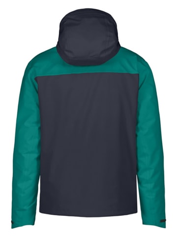 DOLOMITE 2in1-Funktionsjacke "Cristallo" in Dunkelblau/ Grün