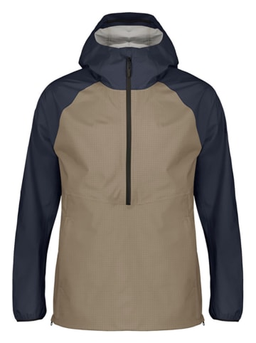 DOLOMITE Bluza funkcyjna w kolorze granatowo-jasnobrązowym