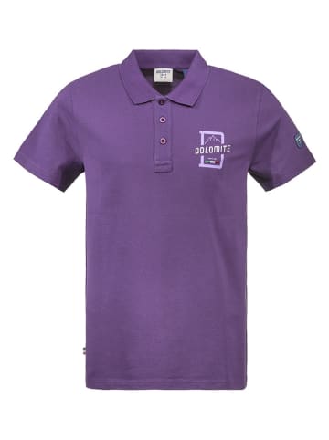 DOLOMITE Koszulka polo "Dobbiaco" w kolorze fioletowym